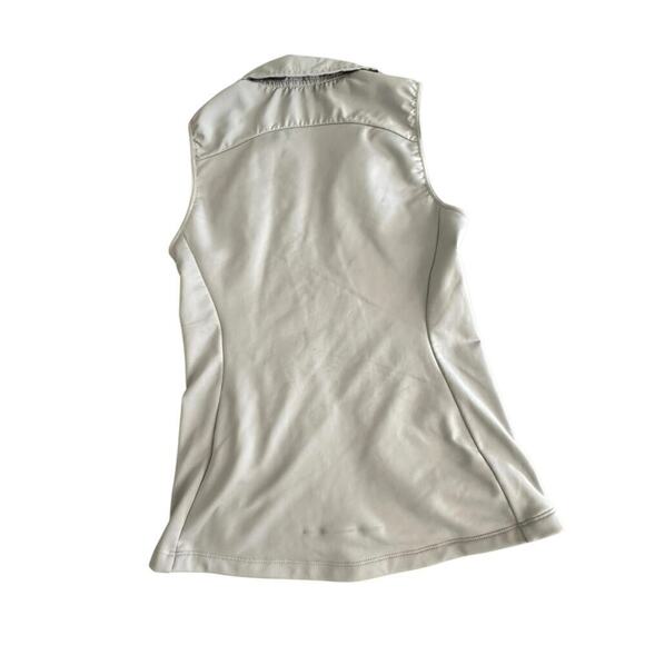 Nike Aeroloft Women's Gray & Silver Zip Up Running Quilted Vest Size XS - Picture 7 of 9